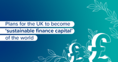 Plans for UK to become sustainable finance capital of the world
